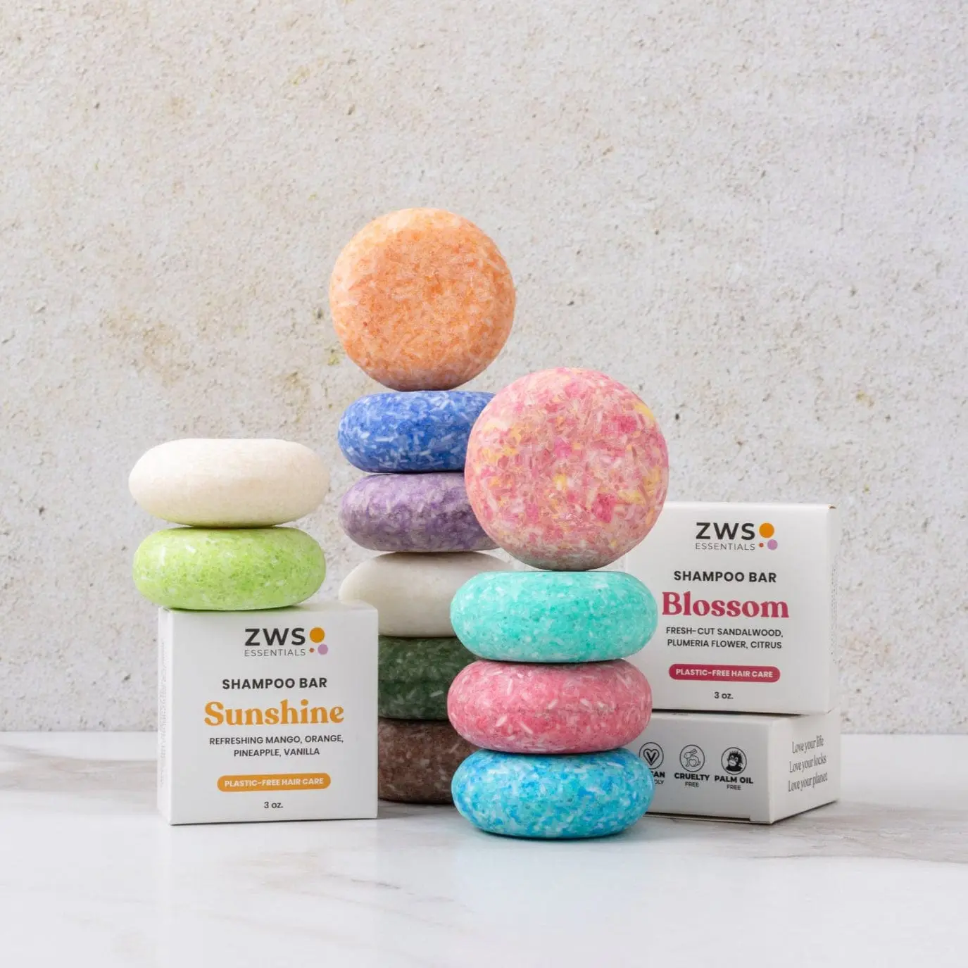 Shampoo Bar - Zero Waste, SLS Free, Vegan, 3oz, 12 Scent Options,  Eco-Friendly Haircare Moisturizing