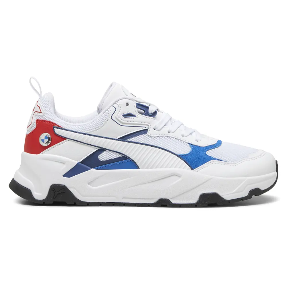 PUMA Mens Bmw M Motorsport Trinity Lace Up Sneakers Shoes Casual - White PUMA Mens Bmw M Motorsport Trinity Lace Up Sneakers Shoes Casual - White