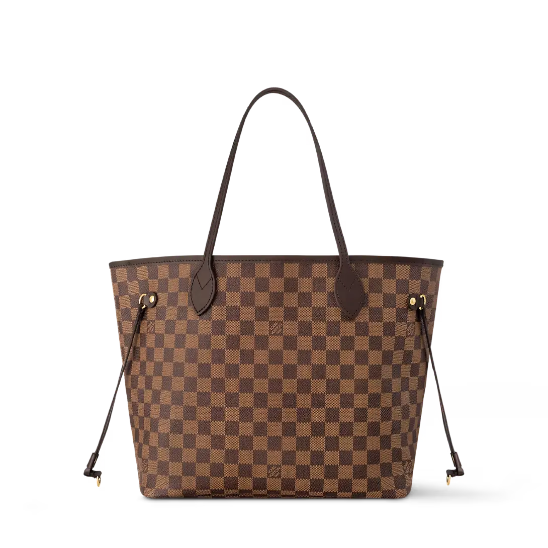 Pre-owned Louis Vuitton canvas tote bags, Neverfull, MM size capacity