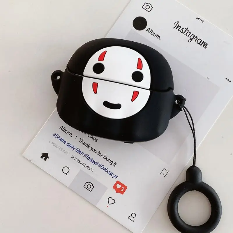 Cartoon Human Face Earphone Case for Samsung Galaxy Buds 3 Pro Bluetooth Charging Box Soft Silicone Headphone Cover Accessories
