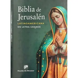 Biblia de Jeusalen Latinoamérica Letra Grande Imagen Virgen