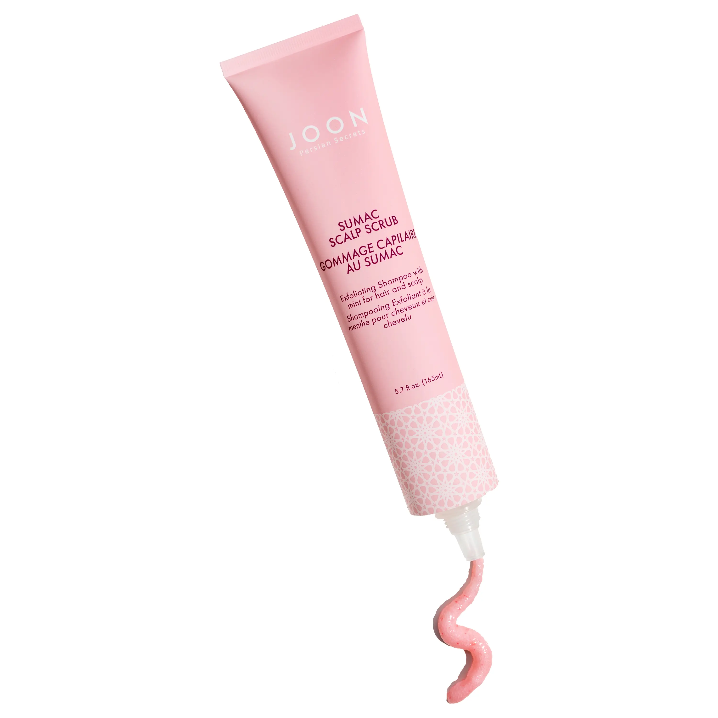 JOON Sumac Scalp Scrub — 2-in-1 Exfoliating Shampoo for Buildup, Flakes & Oily Scalp — Antioxidant-Rich, 5.7 fl oz, Haircare, Cleanser, Traditional, Nourish Repair Volumize, Fenugreek, Mint, Scalp Care Routine