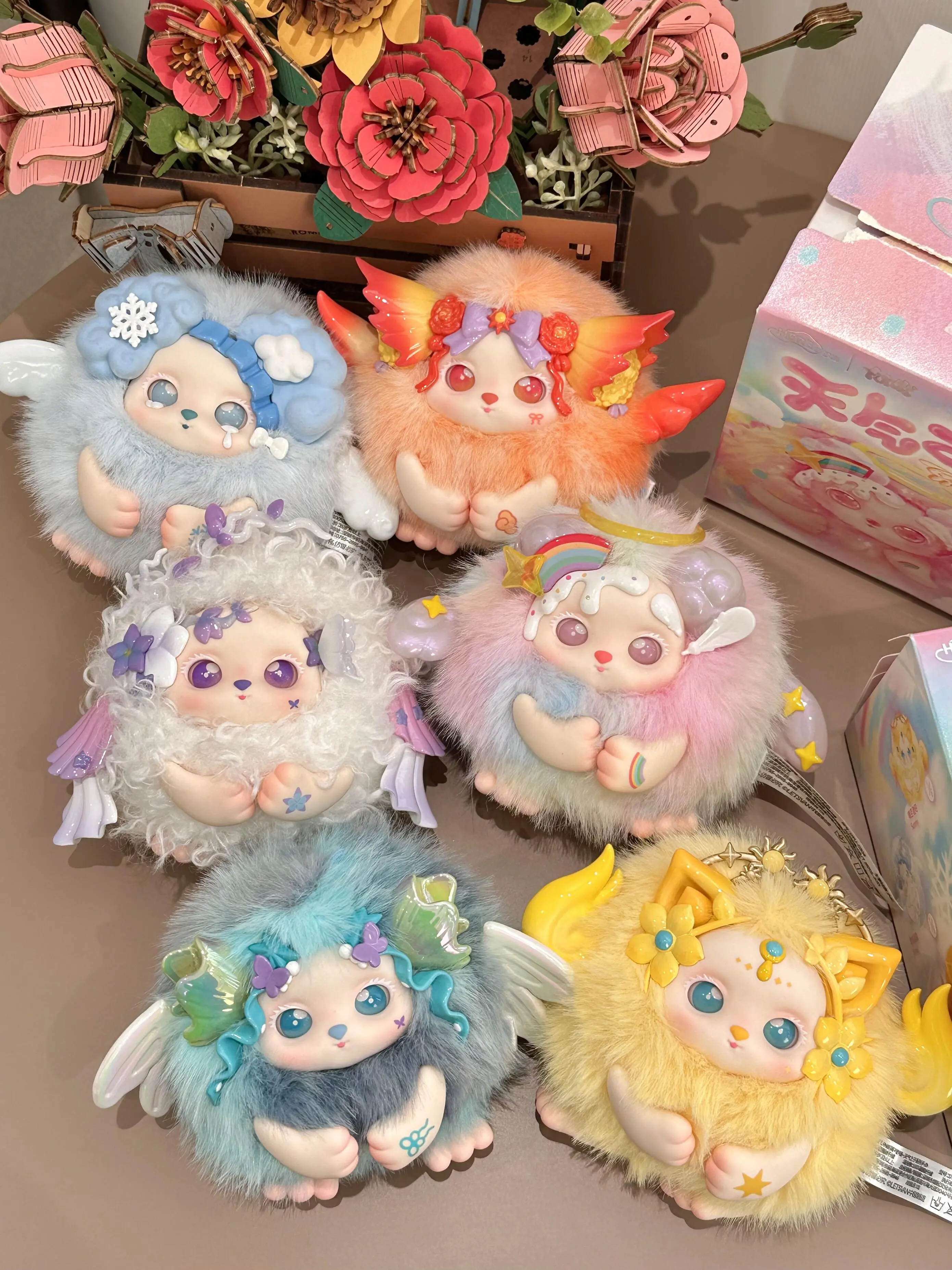 FuliLi Weathering With You Cute Fun Collectible Plush Toy Blind Box, Blind Pack Collectible Figure for Entertainment Enthusiasts