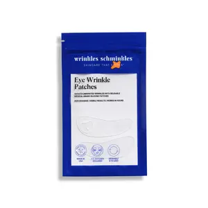Eye Wrinkle Patches - One Pair - 100% Medical Grade Silicone to Smooth Fine Lines, Crow's Feet & Dark Circles - Made in the USA - Reusable & Non-Invasive Skin Care