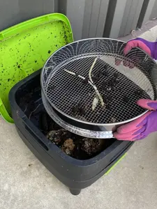 16 in. Round Steel Compost Sifter