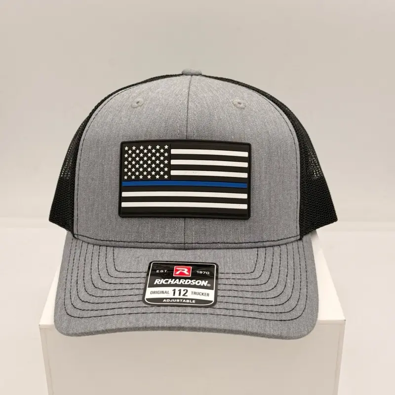 Police Thin Blue Line Richardson Hat