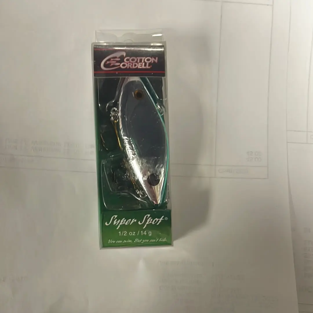 Cotton Cordell Super Spot 1/2oz. Silver Cotton Cordell Super Spot 1/2oz. Silver