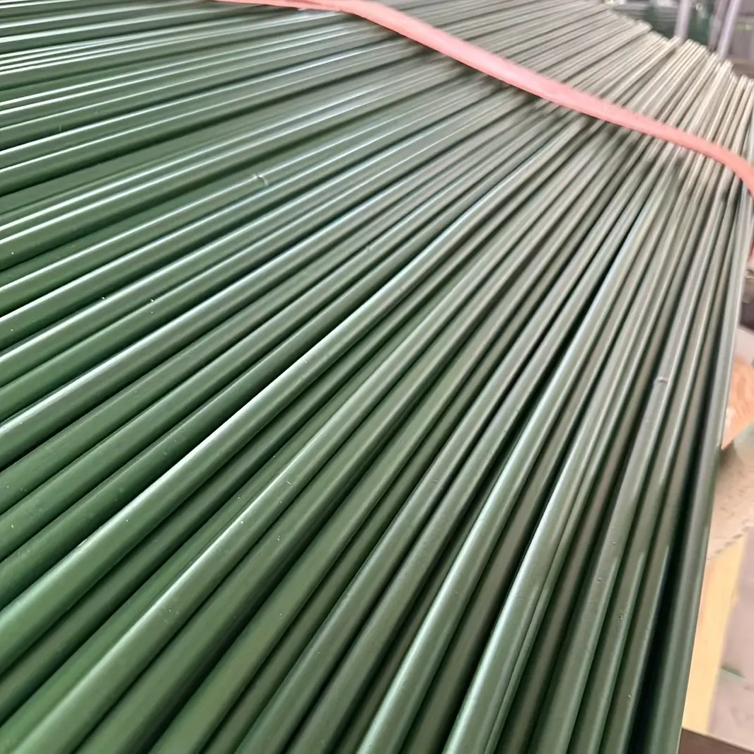 Plant Support Stakes, Durable Metal Garden Poles with Pointed Tips, Suitable for Tomatoes Cucumbers Grapes, Outdoor Garden