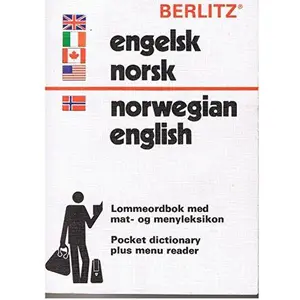 USED-Berlitz Norwegian English Dictionary by Anon (Paperback)