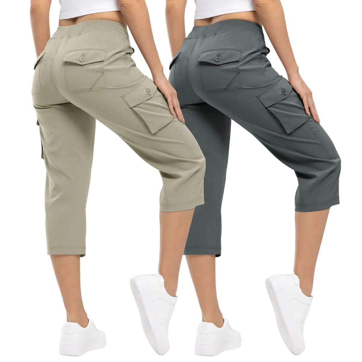 DEEP GREY+LIGHT KHAKI