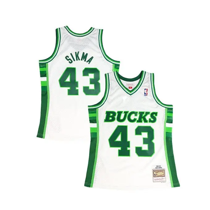 Mitchell & Ness HWC' 88 Jack Sikma Milwaukee Bucks Swingman Jersey