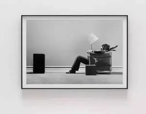 [Sale off up to 50%] [Free ship] [Frame] Blown-Away Guy Poster, Maxell Ad 1979 by Steve Steigman Poster- Sports Print - Best Gift