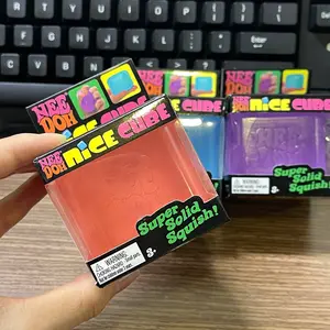 New Needoh Nice Sensory Squeezing Toy Cube for Stress Relief and Fingertip Release Toy Blind Box