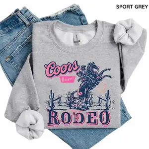 Western Beer Sweatshirt, Western Graphic Sweatshirt, Y'allternative Tee Shirt, Cowgirl Shirt, Cowboy Hoodie, Country Girl Shirt, Rodeo Shirt Casual Cotton O8R