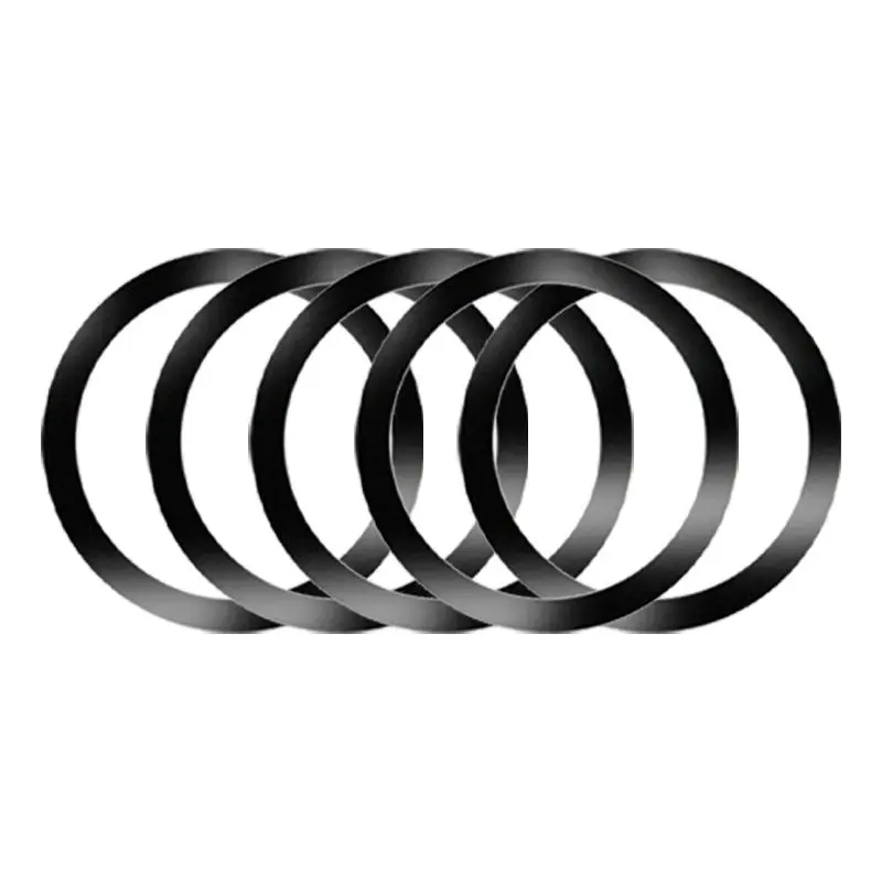 Magnetic Phone Holder Plate, 5 Counts Round Magnetic Sticker, Magnetic Phone Holder Back Sticker, Phone Accessories for Wireless Charger, Magnetic Bracket, Phone Holder Design