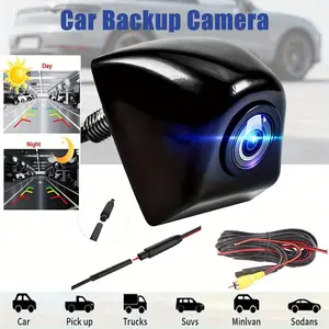 HD Night Vision Car Backup Camera, Rearview Camera with Wide-Angle Metal Reversing Function, Rugged & Durable, 12V General Purpose, Suitable for Sedans, SUVs, Pickup and RVs, Enhance reversing safety, clear image, must-have car accessories