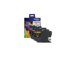 Brother LC30133PKS High Yield Ink Cartridge - Combo Pack - Cyan/Magenta/Yellow