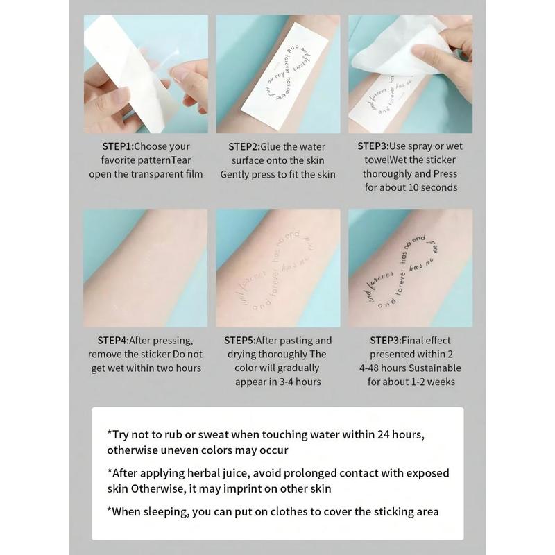 3pcs Large Men'S Tattoo Stickers Tiger, Lion, Wolf Realistic Design, Waterproof And Non-Glossy, For Back - Perfect For Parties, Daily Wear, Unique Gift Idea For Men.