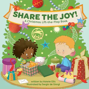 USED-Share the Joy! a Christmas Lift-The-Flap Book: Keep Jesus at the Center This Advent & Holiday Season with This Rhyming Storybook about the Nativity fo by Ellis, Valerie (Board book)
