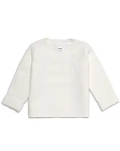 The Organic Garter Stitch Sweater [Cream]