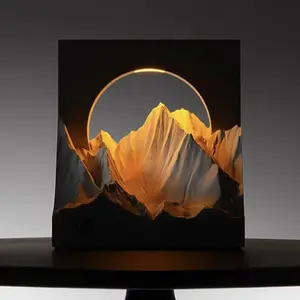 Golden Mountain Aromatherapy Lamp Desk Makeover Office Essentials Study Motivation USB Plug Play