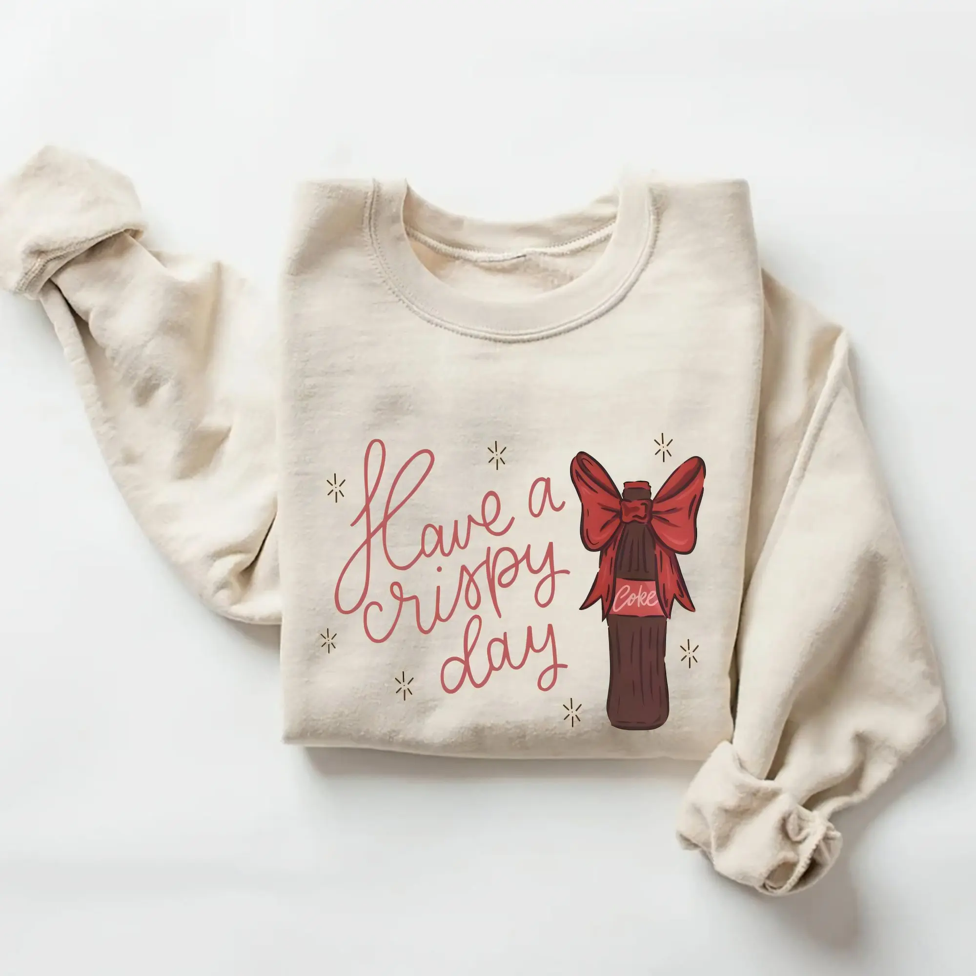 Coke Aesthetic Sweatshirt , Hoodie, T-shirt - Unique Coca-Cola Design - Unisex Comfort - Trendy 2024 Sweatshirt