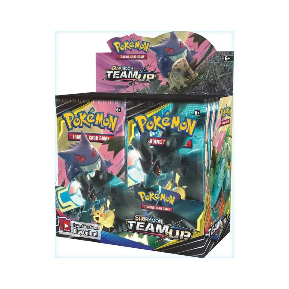 Pokmon TCG: Sun & Moon Team Up Booster Box - TikTok Shop Pokmon TCG: Sun & Moon Team Up Booster Box - TikTok Shop