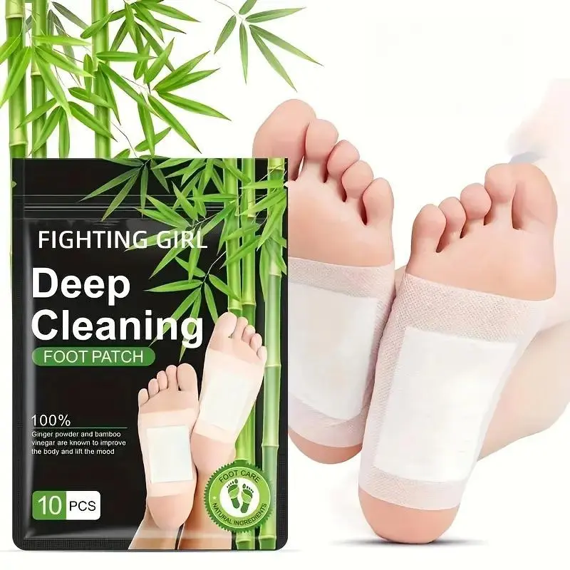 Revitalize Your Feet with Natural Foot Patch Treatment, Deep Cleaning Foot Pad, 10pc/30pc Box, Essential Foot Care Solution, Comfortable Wear