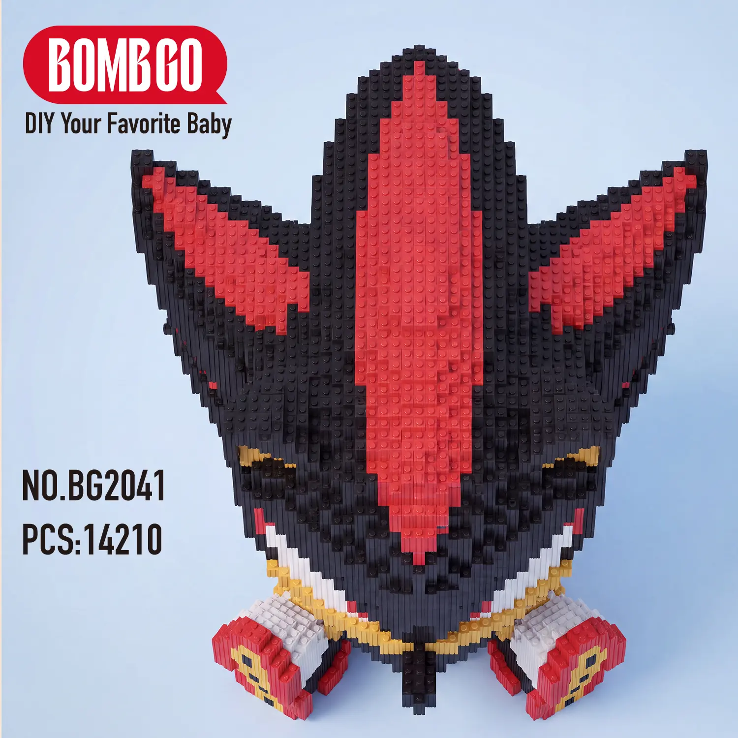 BOMBGO GAME Series -14210+ PCS Toys,BG2041 Birthday Gift,Christmas Gift,Educational Building Blocks,Trend Decoration,Cool Gifts,Brick,Family Bonding BlackFriday Christmas