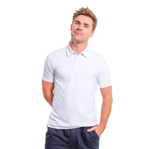 Organic Polo Shirt 6 Pack / White Organic Polo Shirt 6 Pack / White