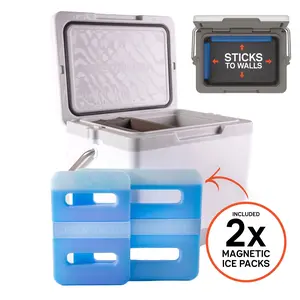 Bevanda -  Verge 20qt Insulated Lunch Box - Durable Cooler with Magnetic Ice Packs - Rugged Hard Shell Lunch Cooler for Jobsite Lunches, Outdoor Adventures & All Day Temperature Control