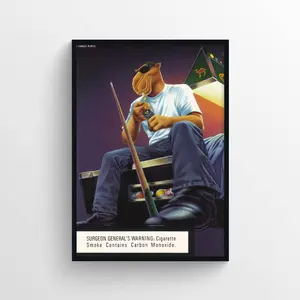 Vintage Design Advertisement Classic Camel Joe Retro Magazine Poster Cigar.ettes Collection Ad Wall Art 90s Style Print