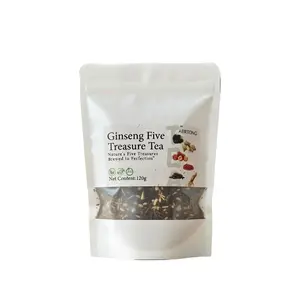 Macca Mulberry Five Treasure Tea Men's Health Scented Tea Combination Tonifying Tea Red Date Wolfberry Nourishing Tea Herbal Formula Health Tea Men's Vitality Tea