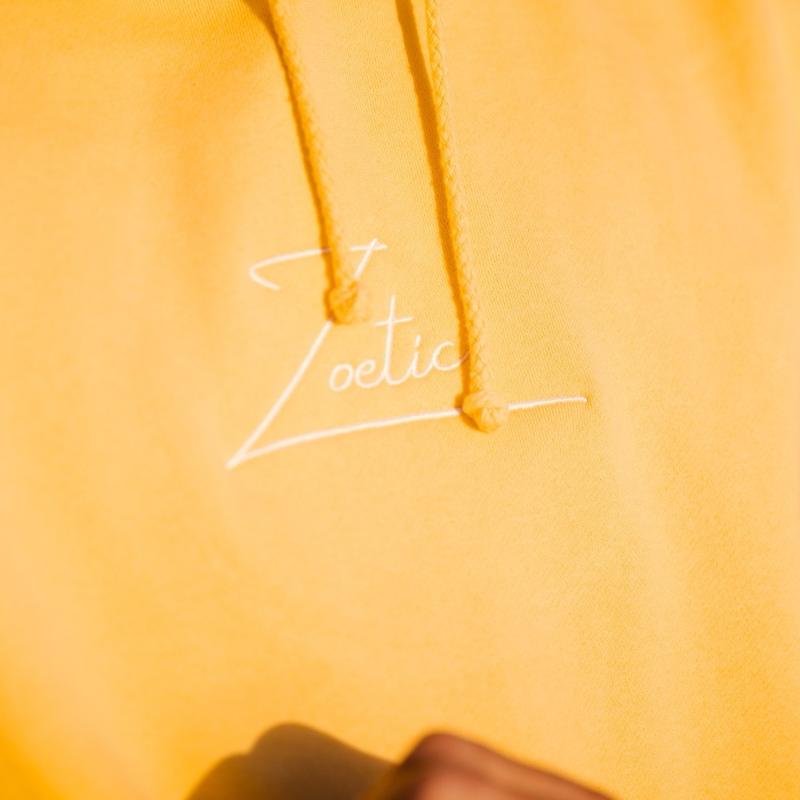 Novelty Hoodie - Mango Yellow