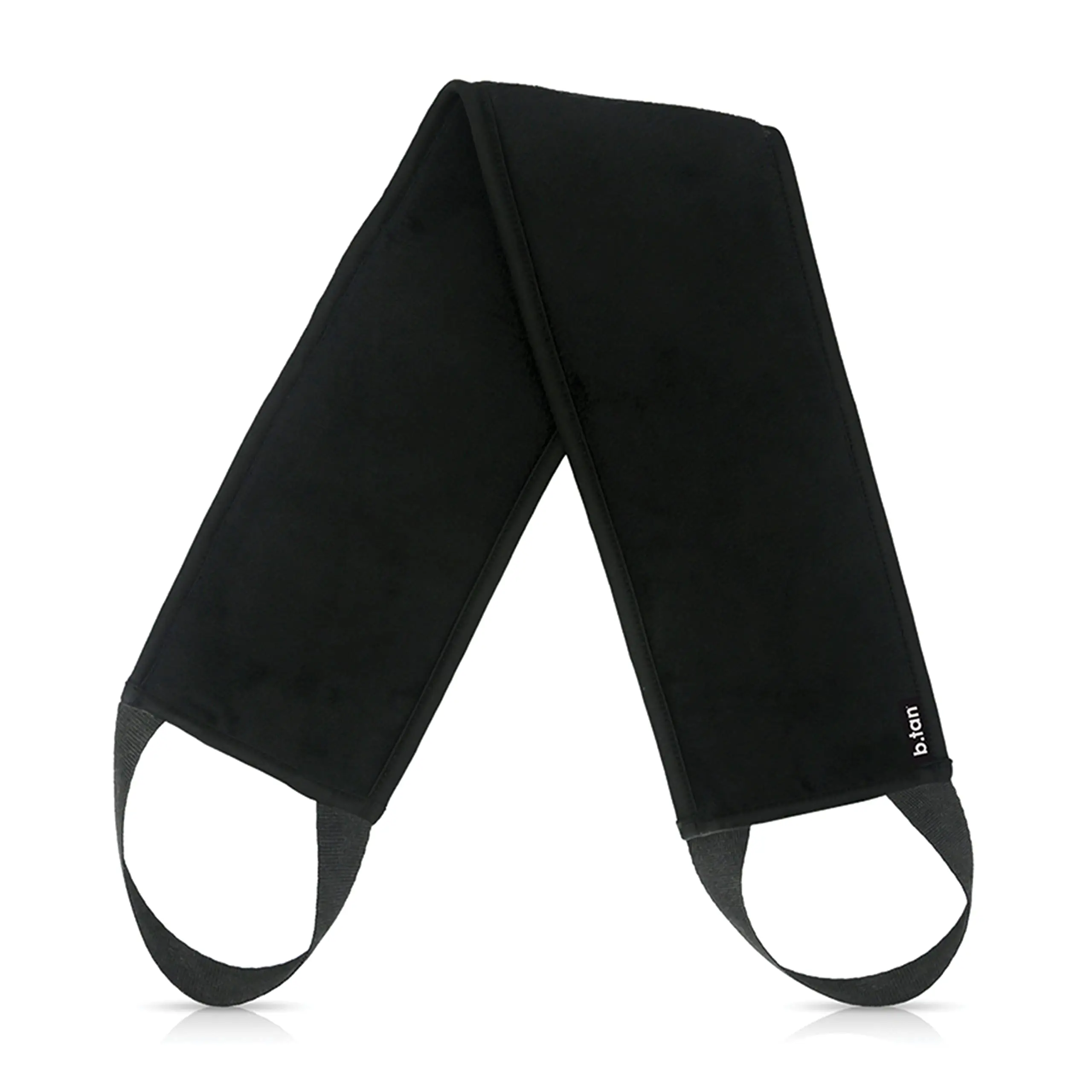 b.tan Back Self Tanning Applicator | We've Got Your Back - Best Sunless Tanner Body Mitt w/ Handles, Streak-Free, Velvety Soft, Reusable, Washable, Apply and Blend Self Tan Foam, Mousse, Gradual Lotion, & Drops