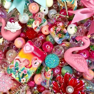 Estuary Colorful Beadable Pen Beads Mix for DIY Pens Keychains Phone Chains Sun Catchers Car Hangers and Jewelry and other DIY