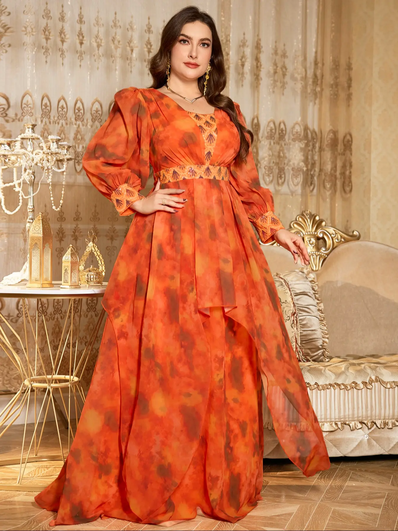 lantern sleeve dress - TikTok Shop