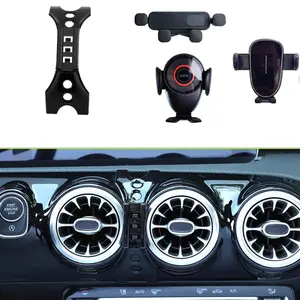 For Mercedes Benz A Class 2019-2022 A200 A180 W177, LHD Car Mobile Phone Holder Phone Holder Special Fixed Bracket Base