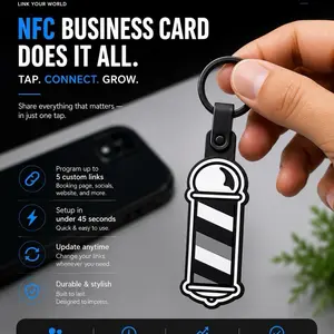 Barber Digital Business Cards