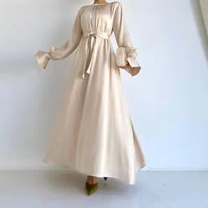 RYA Modest Attire elegant satin dress