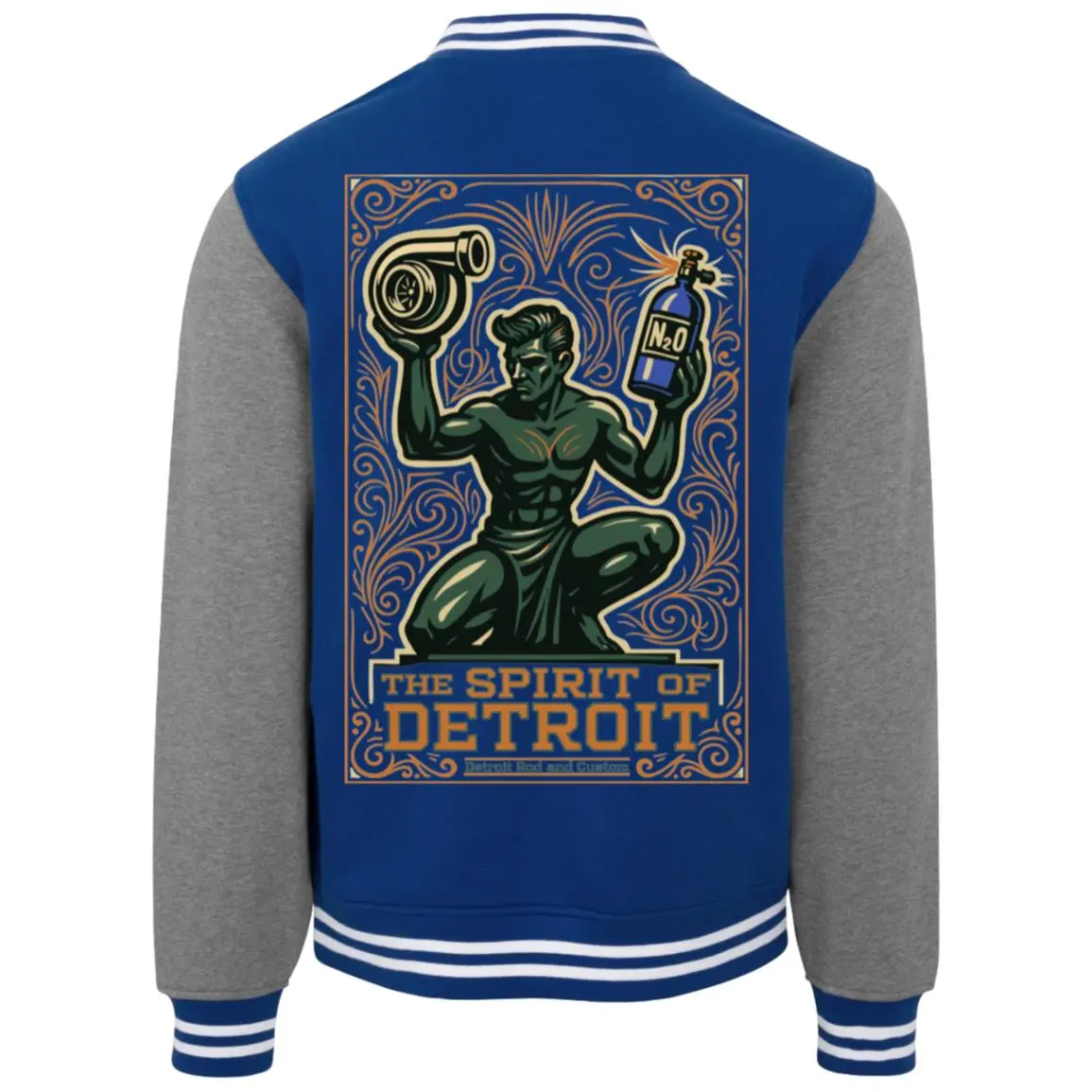 Spirit of Detroit Letterman Jacket | Detroit Rod and Custom