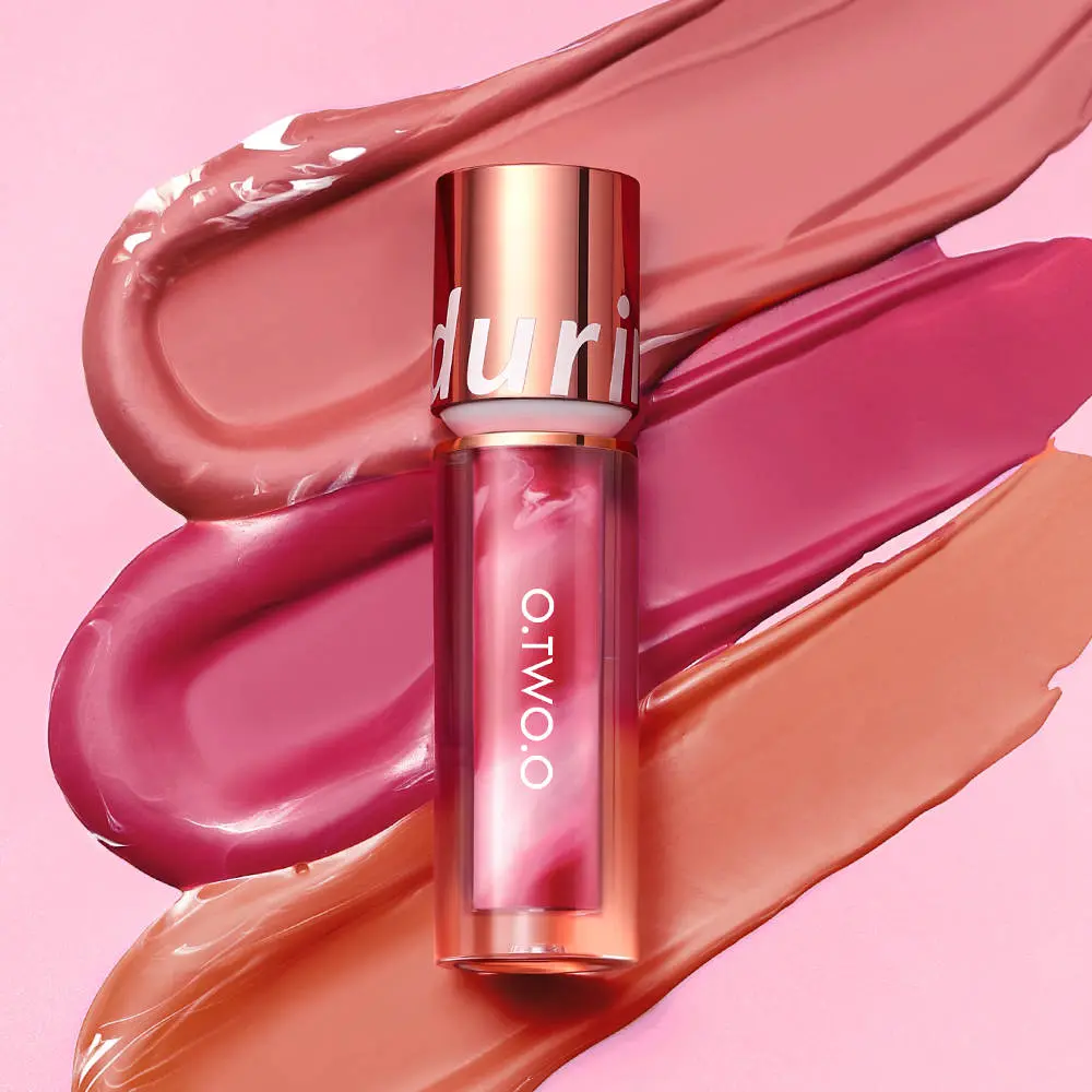 O.TWO Marbling Matte Liquid Lipstick Pink Rose - Hydrating, Waterproof, Creamy, Long-Lasting, 1 Quantity per Pack, moisturizing lip  stain glossy lip lip  matte