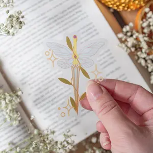 Faerie Dagger Waterproof Vinyl Sticker | 3"2.2"