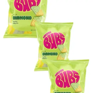 3 Pack - Sour Diamond Tutti Frutti Swedish Candy