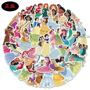 50Pcs Princess Stickers, Multipurpose Decals for Kids & Gifts