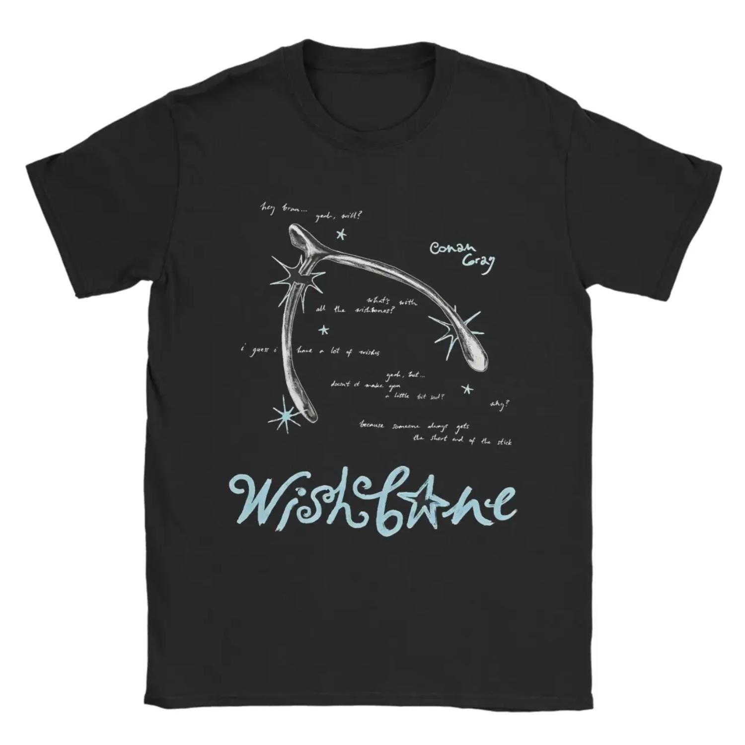 Conan Gray Wishbone Album TShirt Summer Unisex Hip Hop Crew Neck Cotton Short Sleeve Funny Top