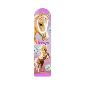 Dream Horse Bookmark | Horse Illustration Floral Bookmark
