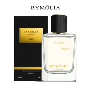 BYMOLIA SILEX Eau de Parfum Spray 50ml (1.7oz) | Unisex Spicy Woody Perfume | Orange, Vanilla, Cedarwood & Patchouli | Long Lasting Cruelty Free Fragrance