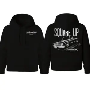 Retro SQUARE UP Squarebody Trucks Hoodie, Truck Lover Chevy Gang Tee Gift for Him Classic Casual Menswear Top