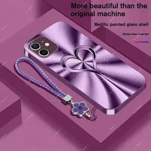 Suitable for[iPhone 12 Mini], includes a free lanyard and a brand new phone case, available in multiple colors,drop-proof and fingerprint-proof YM99